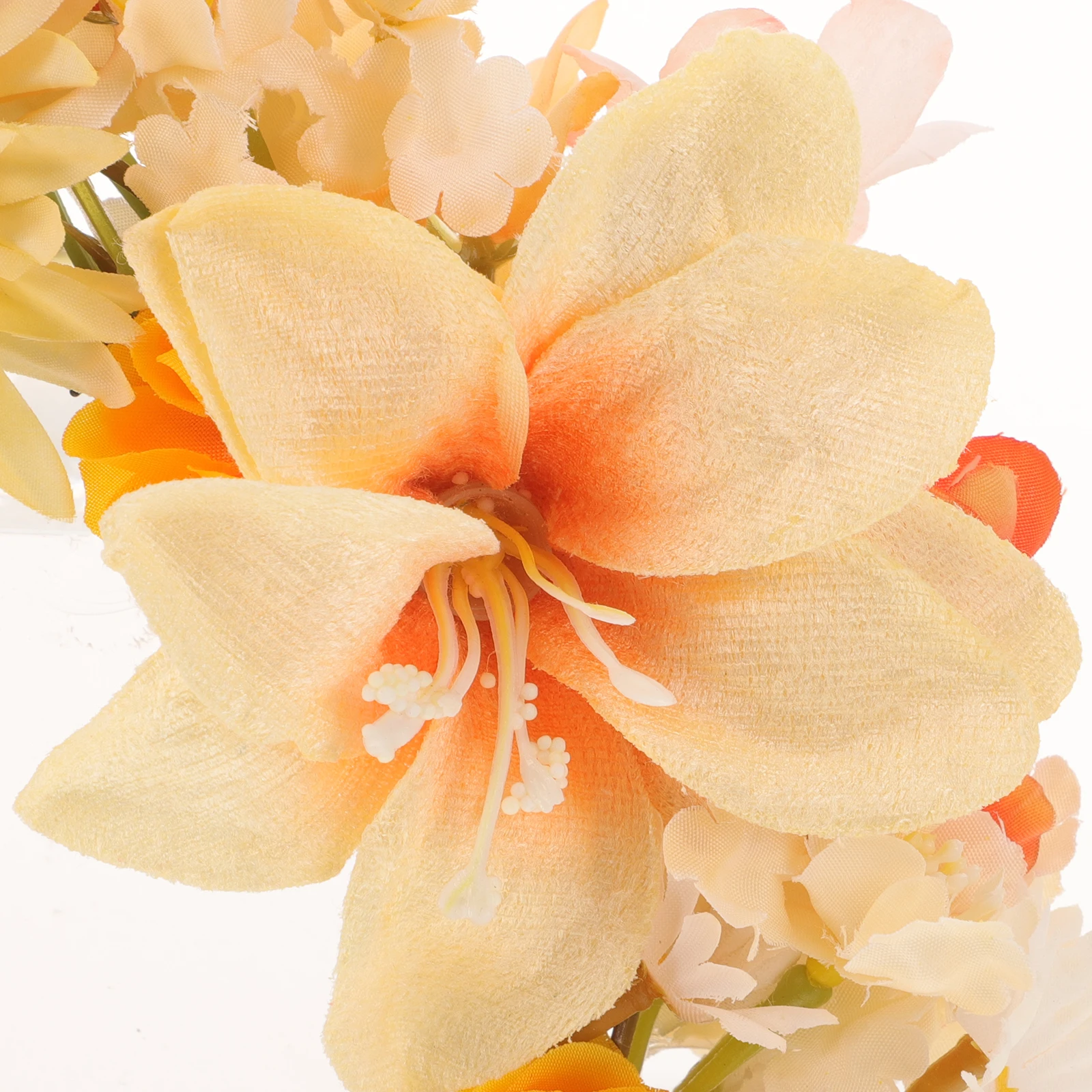 

Повязка на голову с имитацией цветка, очаровательная цветочная корона, головной убор для невесты, свадебной вечеринки, реквизит для фотосессии, повязка на голову с цветочной короной