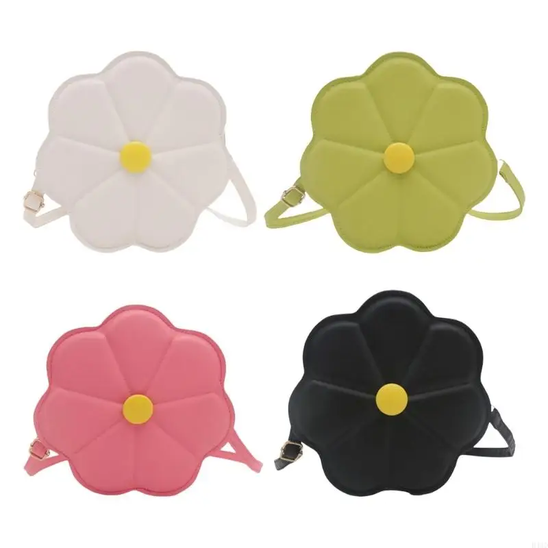 

Flower PU Leather Crossbody Bag For Women PU Leather Shoulder Purse