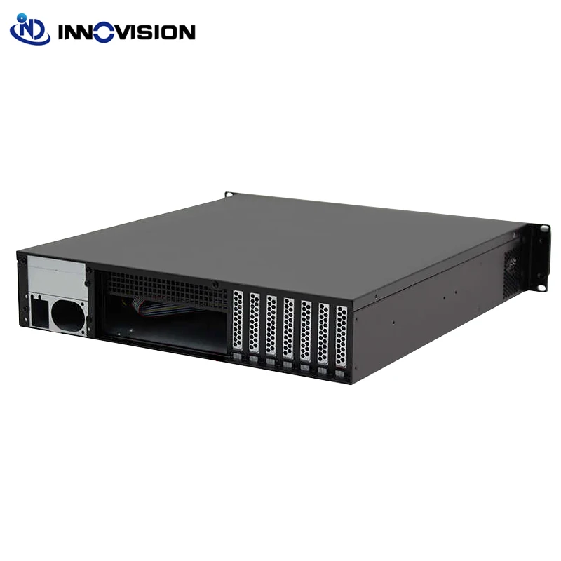 High Quality 2U 19inch Rack 480mm Depth Server Case Micro ATX IPC Chassis