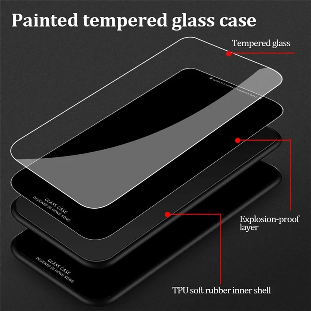 Morocco Passport Phone Case for iPhone 15 Pro Max 14 Pro 12 11 13 Mini X XR XS 8 7 Plus SE Tempered Glass Back Cover