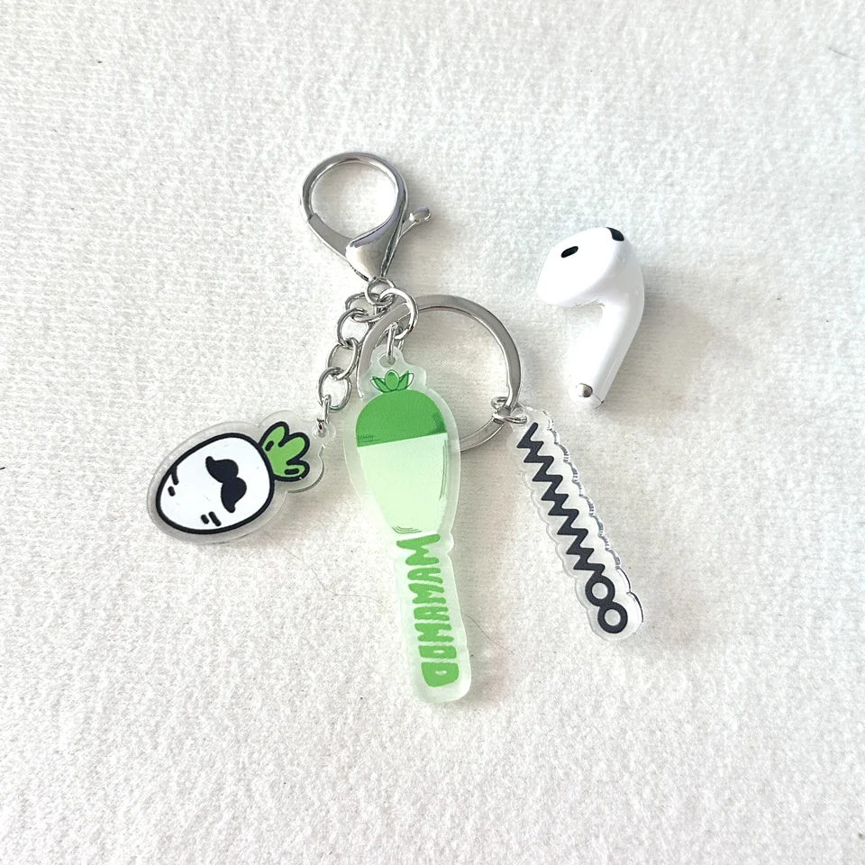 MAMAMOO ミニペンライト キーリング LIGHTSTICK KEYRING MAMAMOO Mini Lightstick Keychain Hwa Sa Solar MoonByul Wheeln