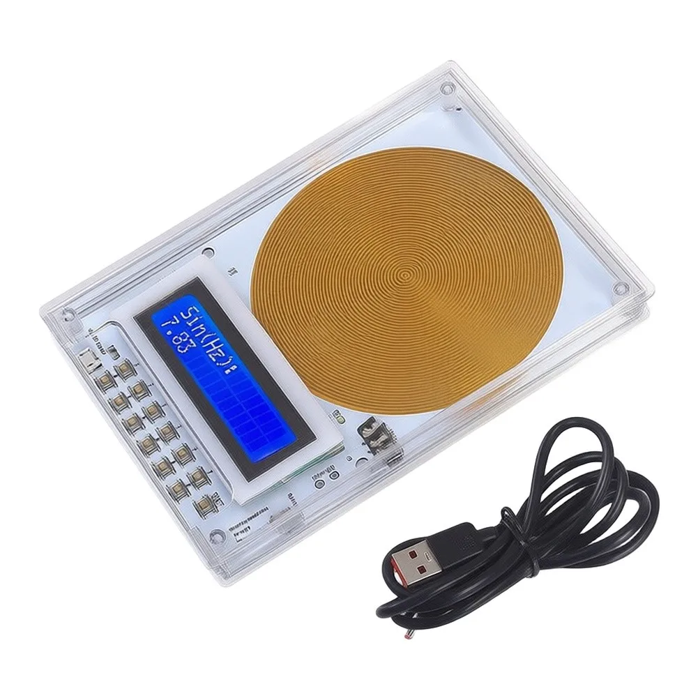 FM For Schumann Wave Signal Generator with Dual AUX Ports for Antenna Board Connection and Multi-Unit Synchronization