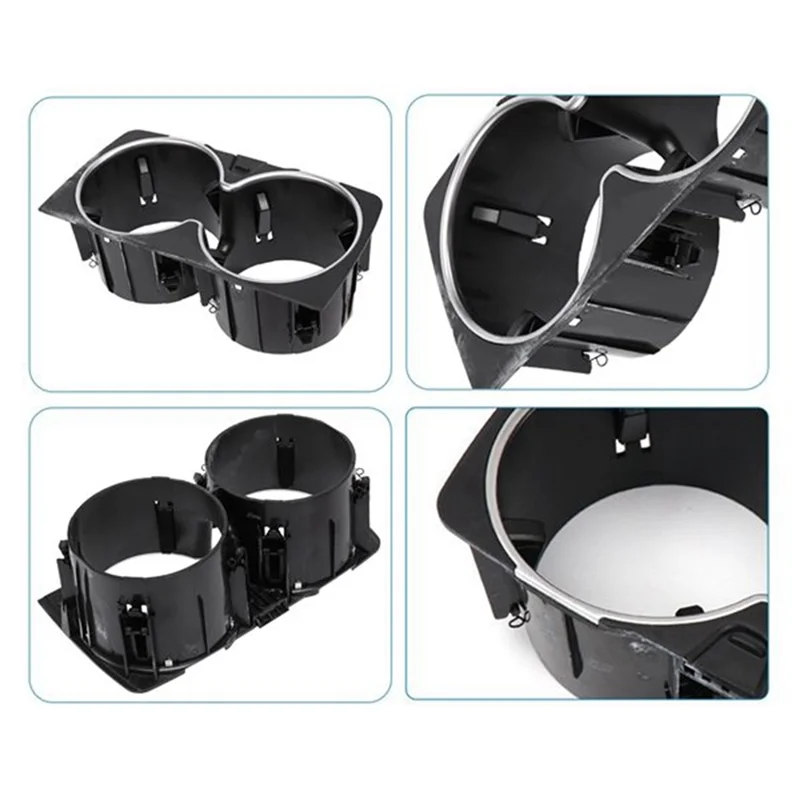 

ABUM-A2226830075 Center Console Drink Cup Holder Storage Box Front Drink Cup Holder Car For Mercedes Benz W222 S-Class 18-20 Par
