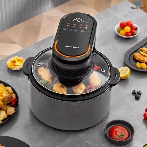 Air Fryer for Home Use - No-flip. Visible. Multifunctional smart new oven integrated. Electric fryer. Freidoras de aire