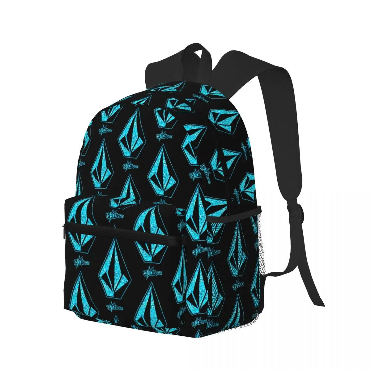 Half Diamond Volkom Student Backpack School Bag Hiking Travel Daypack for Men Women Bookbag Shoulder Bags