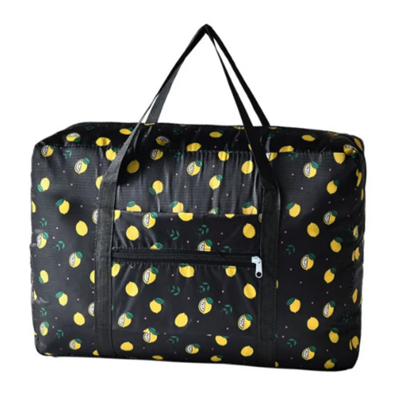 Bolsa de lona plegable Oxford, organizador de viaje, bolsos de mano para fin de semana, maletas portátiles, bolsa grande de almacenamiento de ropa de viaje, bolso de mano para mujer