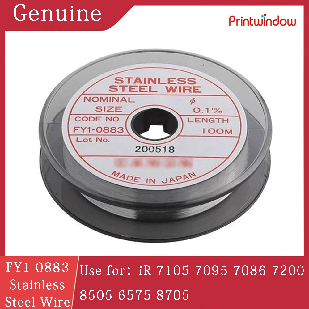 Genuine New FY1-0883 Stainless Steel Wire for Canon iR 7105 7095 7086 7200 8505 6575 8705 FY1-0883-000