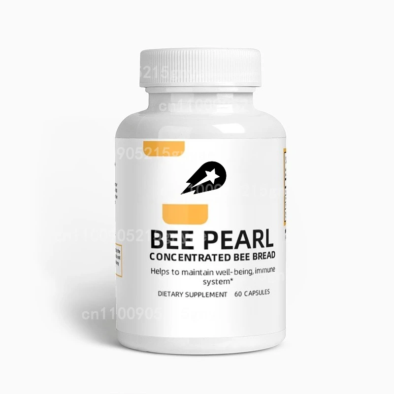 Gomitas de Polen de Abeja, que Contienen Polen de Abeja, Jalea Real, Propóleo, Calcio y Vitaminas B6 y C, Aptas para la Piel y la Inmunidad Humana