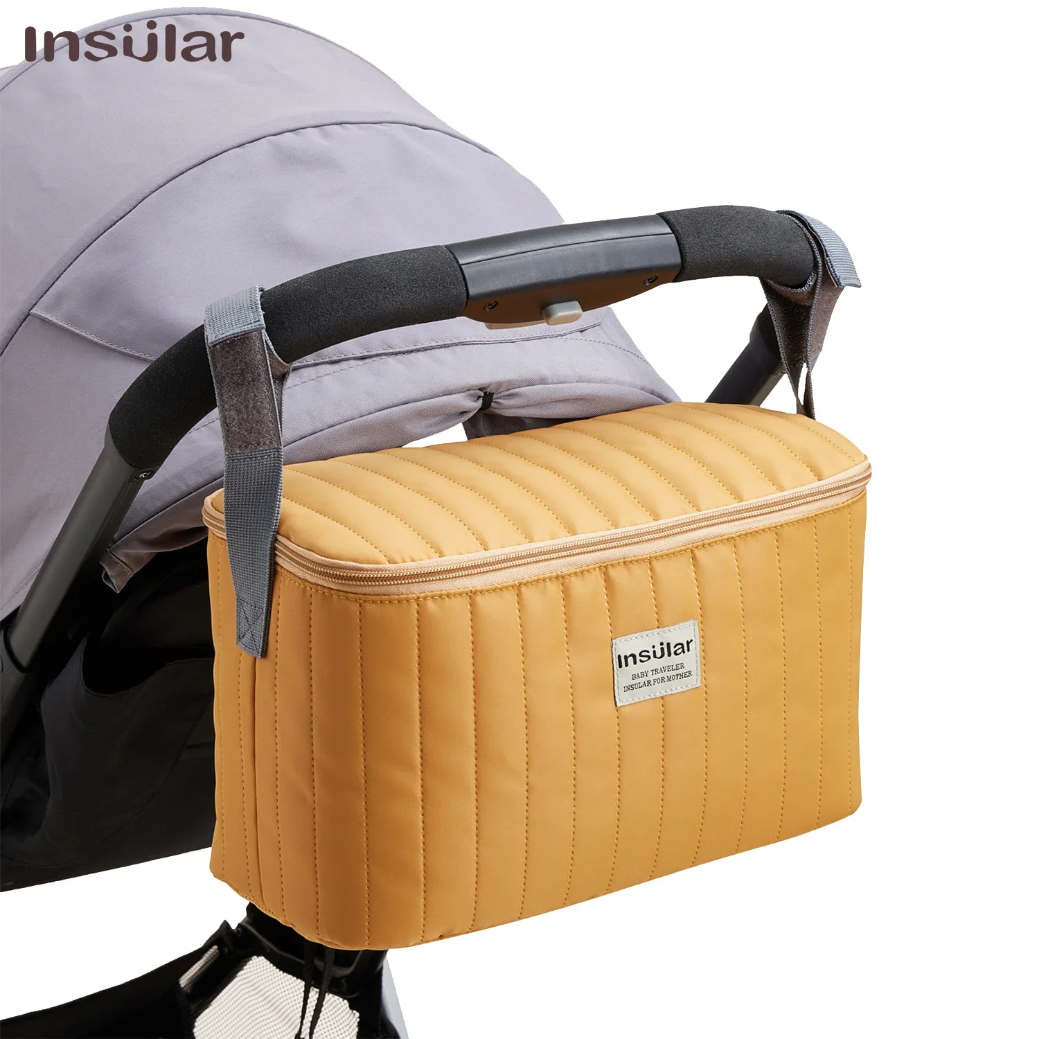 

INSULAR Brand Diaper Bag Baby Stroller Bag Organizer Multifunctional Nappy Nursing Mommy Waterproof Nylon Baby Diaper Bottle