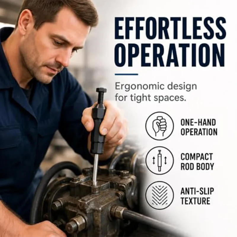 Heavy-duty Grease Fitting Unclogger Tool  600 Psi Breaks Through Harden Lubricant Buildup Servicing Machinery Vehicles Tractors