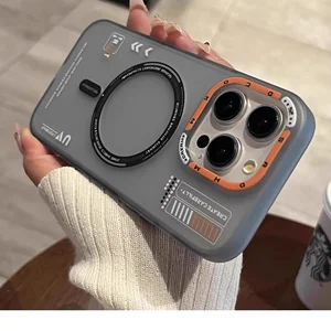 Matische Telefonabdeckung für iPhone 16 15 13 12 14 Pro Max Magsafe Draht Last Vater 11 Hauptverkaufsspiegel, der nicht brechen - №8