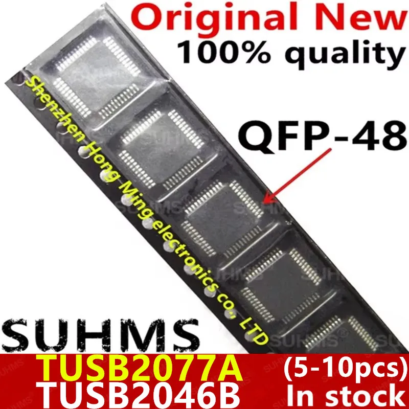 

(5-10piece)100% New TUSB2077A TUSB2077APTR TUSB2046BVF TUSB2046B TUSB2046 QFP