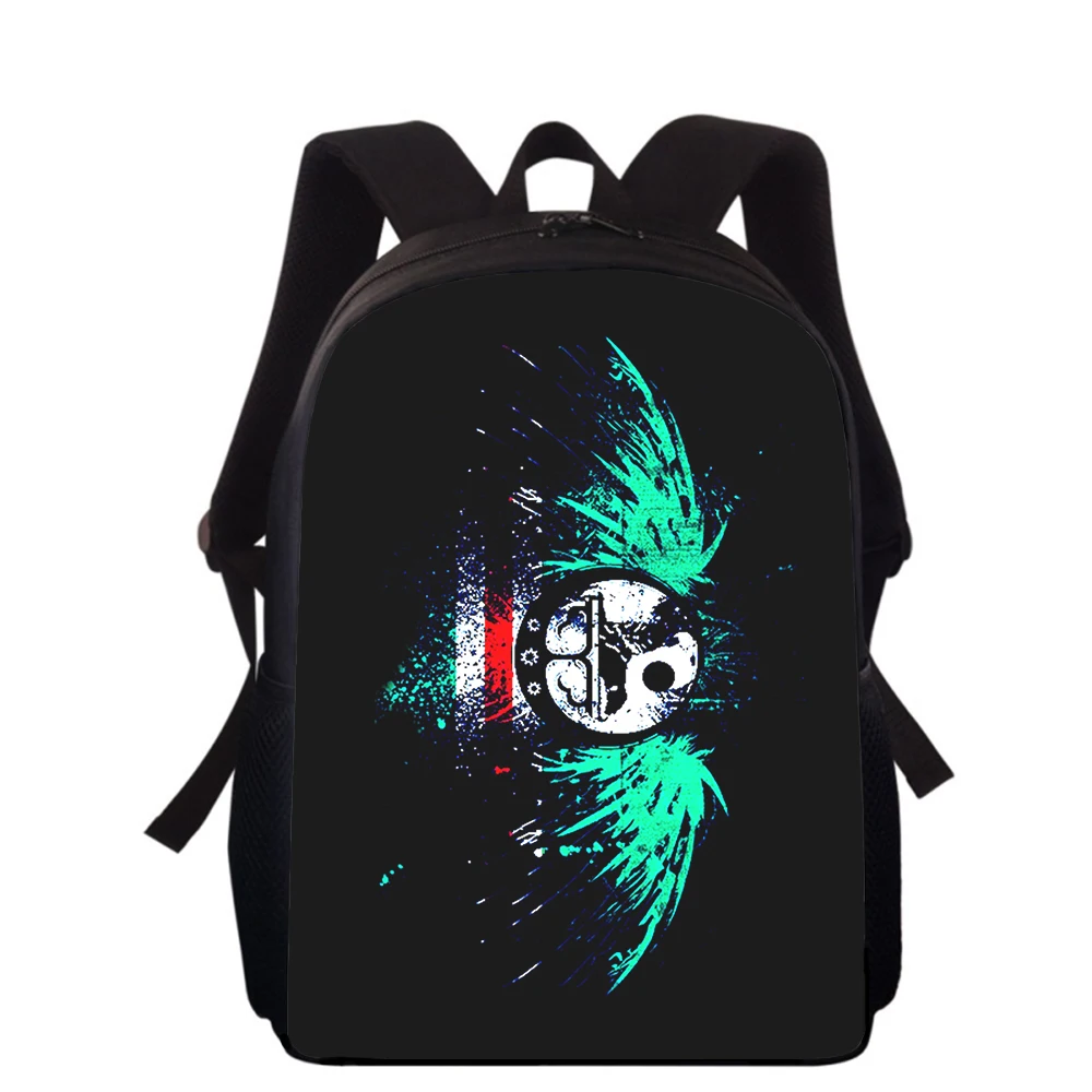 Republik Tschet schen ien Flagge 16 "3D-Druck Kinder Rucksack Grundschule Schult aschen für Jungen Mädchen Rucksack Schüler Schulbuch Taschen