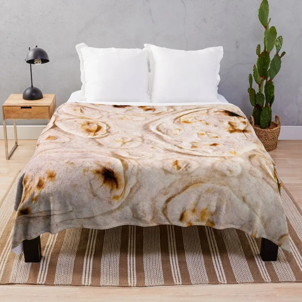 

Lavash Bread Pattern Throw Blanket wednesday valentine gift ideas Blankets