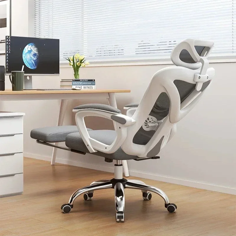 Vanity Ergonomic Office Chair Executive Gamer Mesh Computer Reclining Chair Bedroom Wall Cadeira De Escritorio Home Furniture