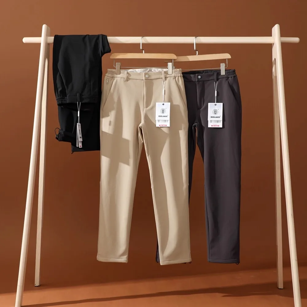 

Мужские повседневные утепленные флисовые брюки для активного отдыха, ветрозащитные, непромокаемые, осенне-зимние, прямого кроя, комфортные, теплые, для отдыха