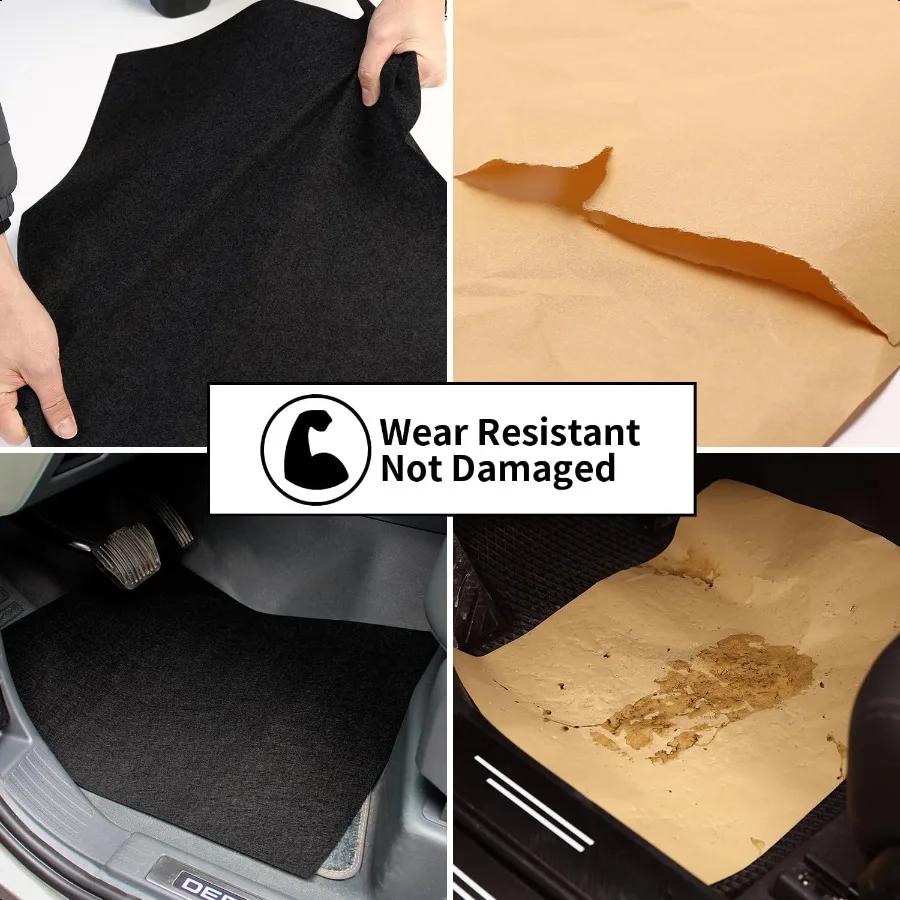 30 Pack  Car Floor Mat Protective Auto Floor Mats Vehicle Floor Carpet Protector Floormat Covers Helps with The Cleanlin of The