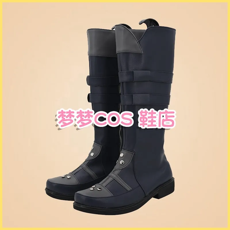 Girls Frontline AN94 Cosplay Shoes Boots Halloween Anime Game Black Boots