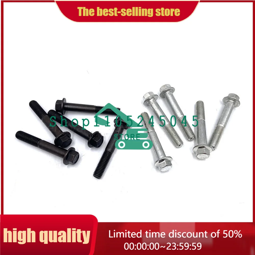 For PC150-3/160/180/190/200/220-6-7-8 exhaust pipe gasket 6D102/6D107 screw 6732-11-5810 6732-11-5530