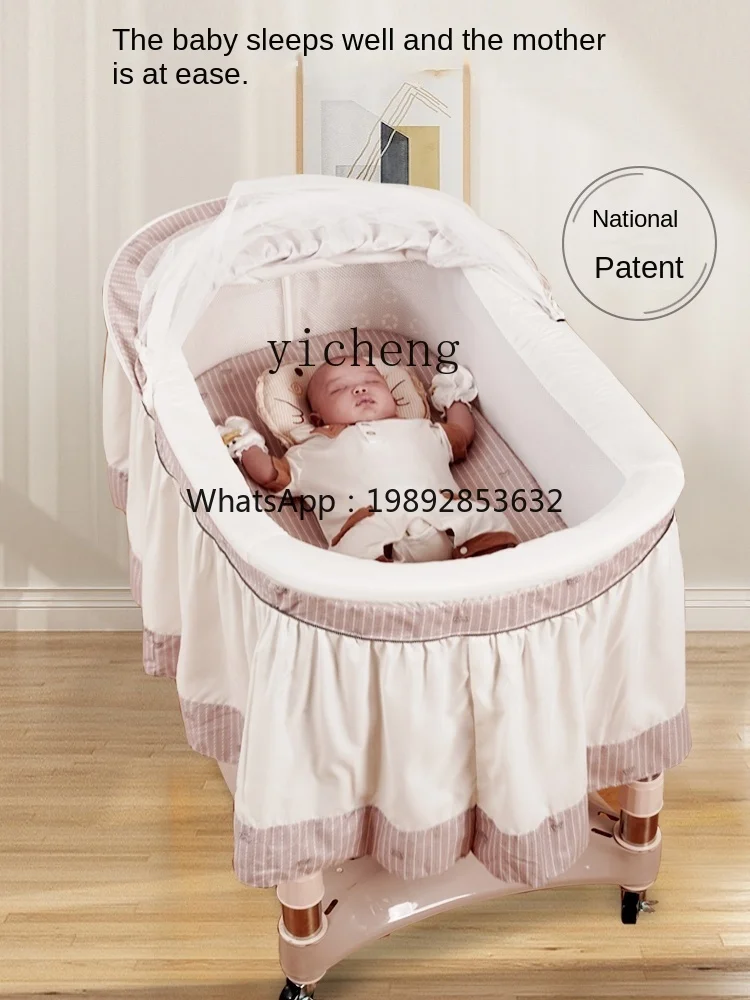 ZZ Baby Crib Movable Basinet Baby Cradle Baby Tocking in Fantastic Product Smart Electric Shakingbed