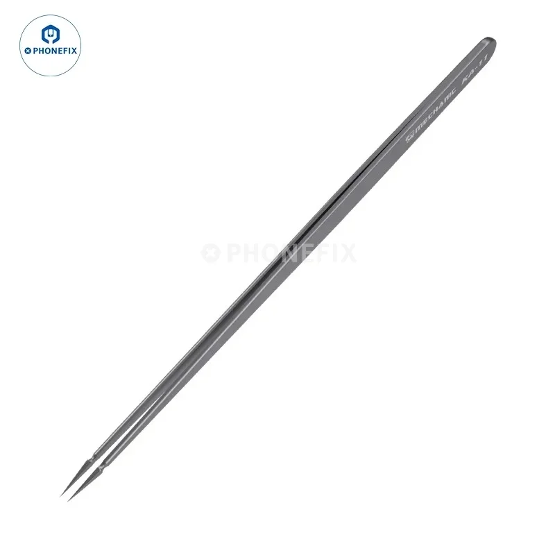 Imagem -04 - Pinça Mecânica de Ponta Micrômetro Profissional de Alta Precisão Não Magnética Anti-adsorção para Ferramenta Manual de Reparo Eletrônico