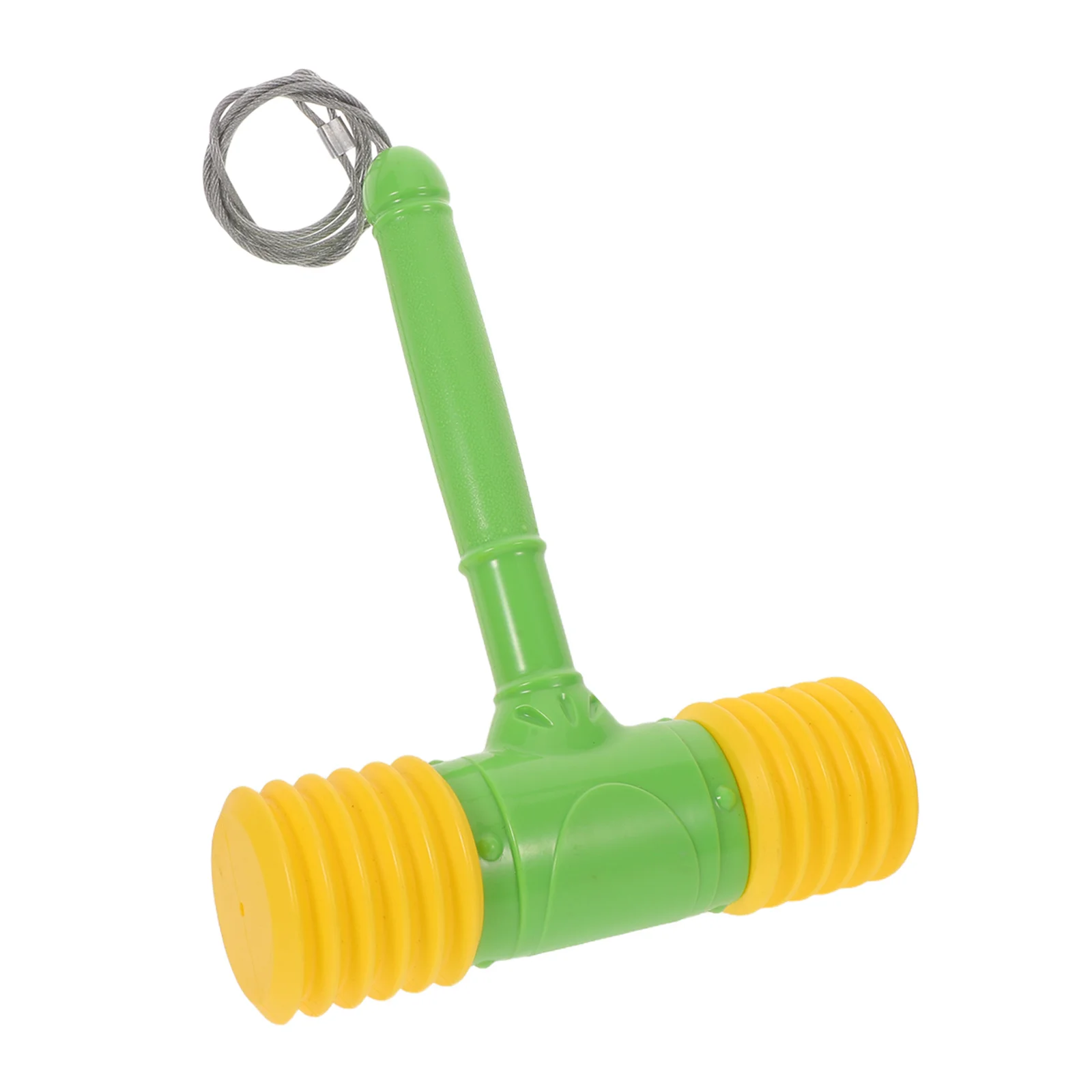 مطرقة قصف للأطفال، دعائم لعبة هاك مولز، مطرقة بلاستيكية صفراء، مطرقة ترفيهية للأطفال الصغار، التنسيق بين اليد والعين