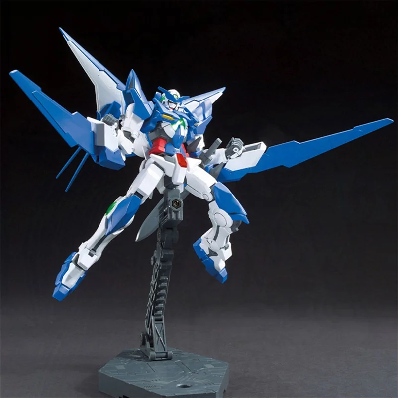 Bandai – figurines d'action originales 1/144 Hgbf 016, Exia Gundam, à collectionner, modèle d'assemblage, jouets cadeaux, en Stock
