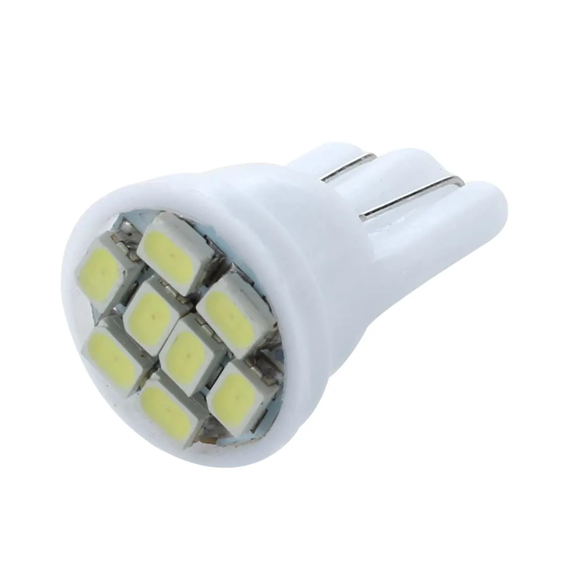 10X T10 194 168 Lamp Bulb 8 LED White For Car