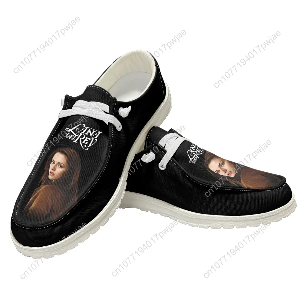 Lana Del Rey Singer Casual Shoes Mens Womans Flat Shoe Breathable Outdoor Lightweight High quality Flat Casual Shoes