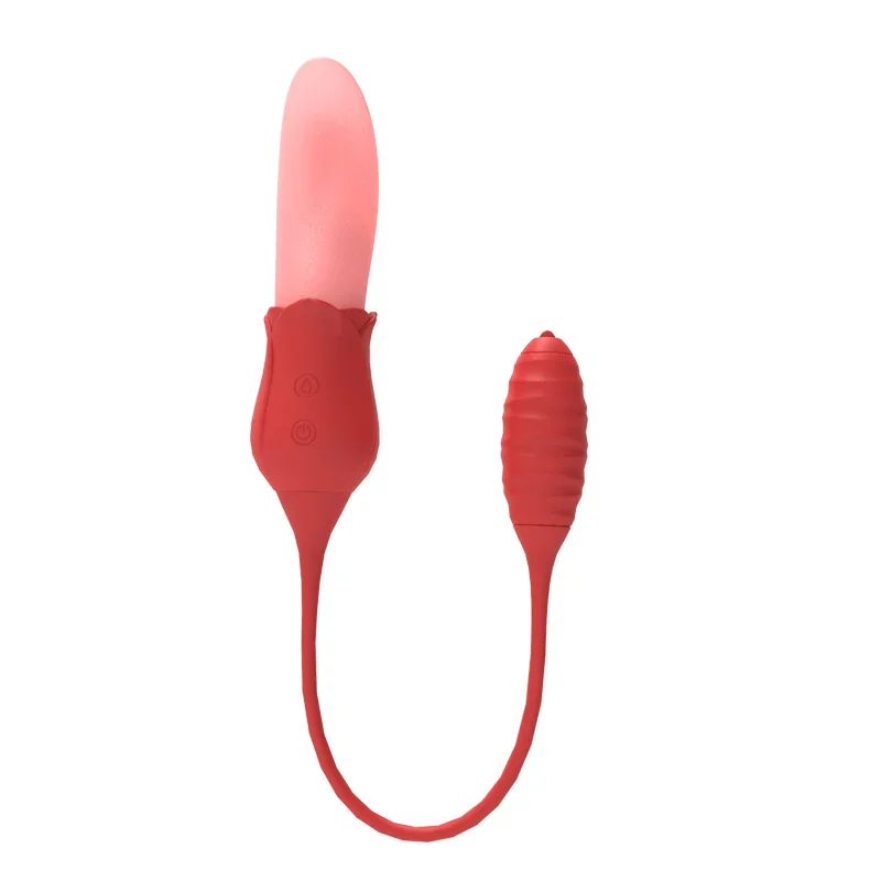 TPE Material 10 Frequency Double Stimulation Vibrator for Women High Frequency Female Daily Waterproof Sex Toy Adult Product