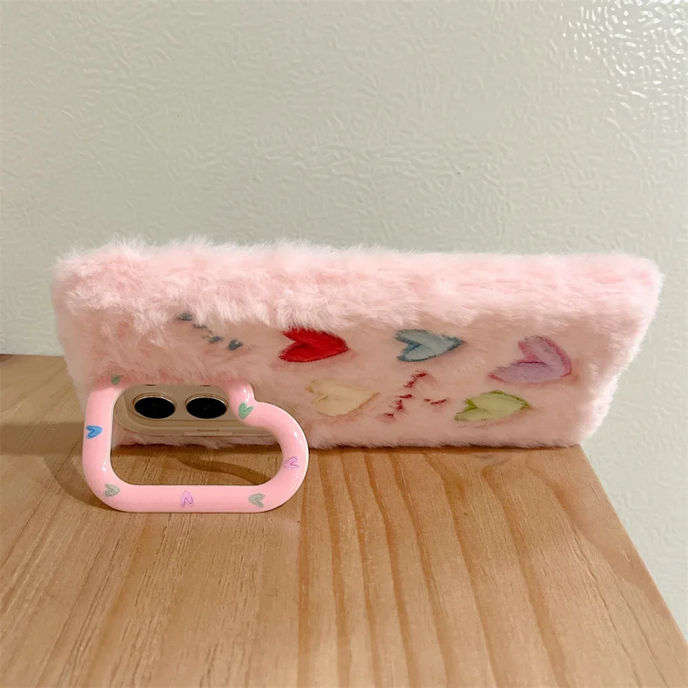 เคสโทรศัพท์สำหรับ Samsung Galaxy เคส A55 A54 S24ความละเอียด5กรัมเคส A05S A35สีสันสดใสลายความรักป้องกันการตกฝาหลัง