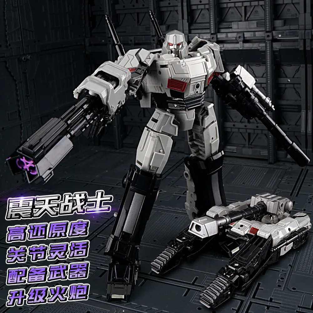 JINGKE MODEL Transformacja Zabawka Figurka Filmowa KO SS114 21CM OP Megatron Model Zabawka Figurka Akcji do Składania