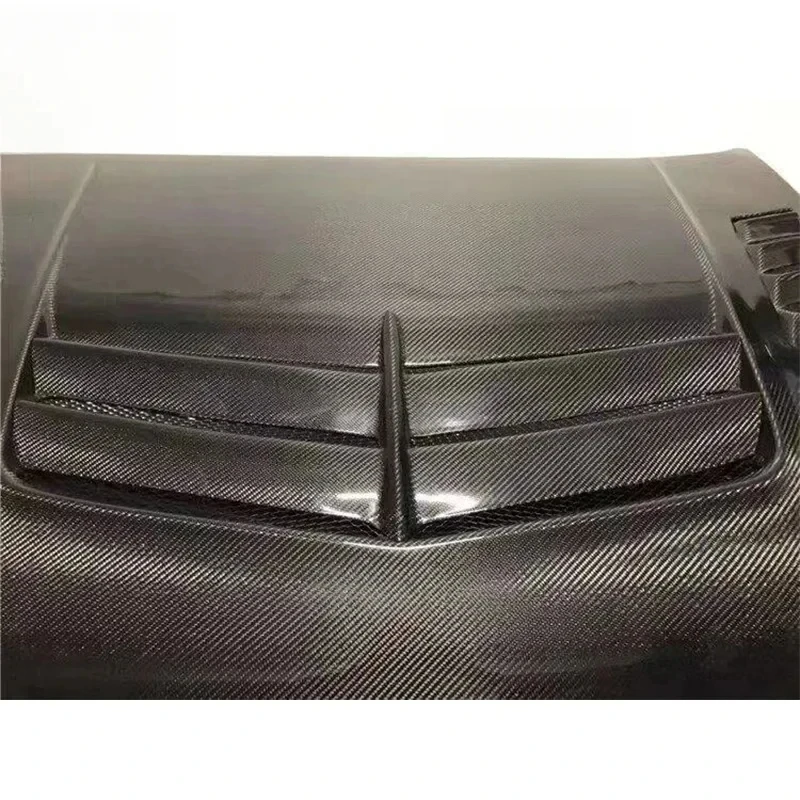 Ultra Light Vent Style Racing Carbon Fiber Engine Bonnet High Strength Compact Sport Car Front Aero Replacement Lid