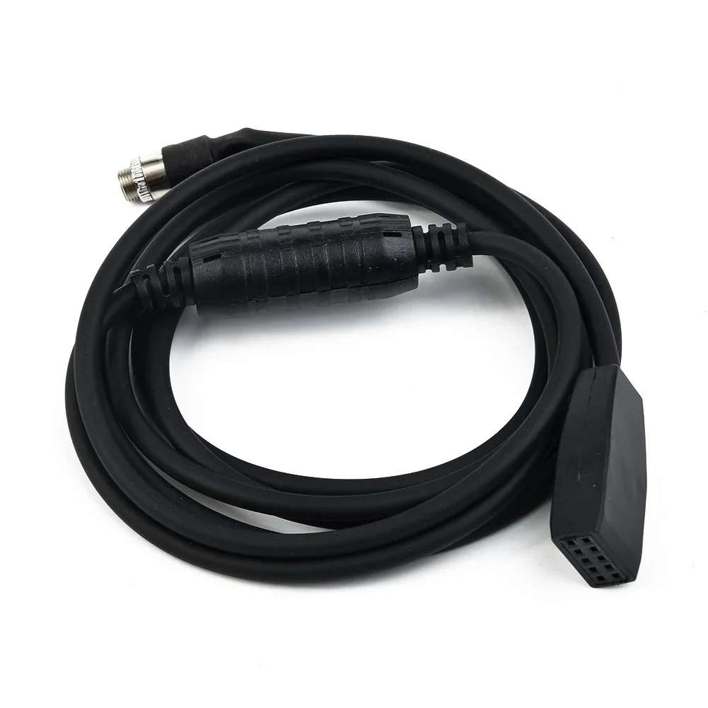 2pcs 3.5mm Car AUX In Input Interface Adapter For BMW E39 E53 E46 MP3 Radio Cable Receiver High Quality Car Parts