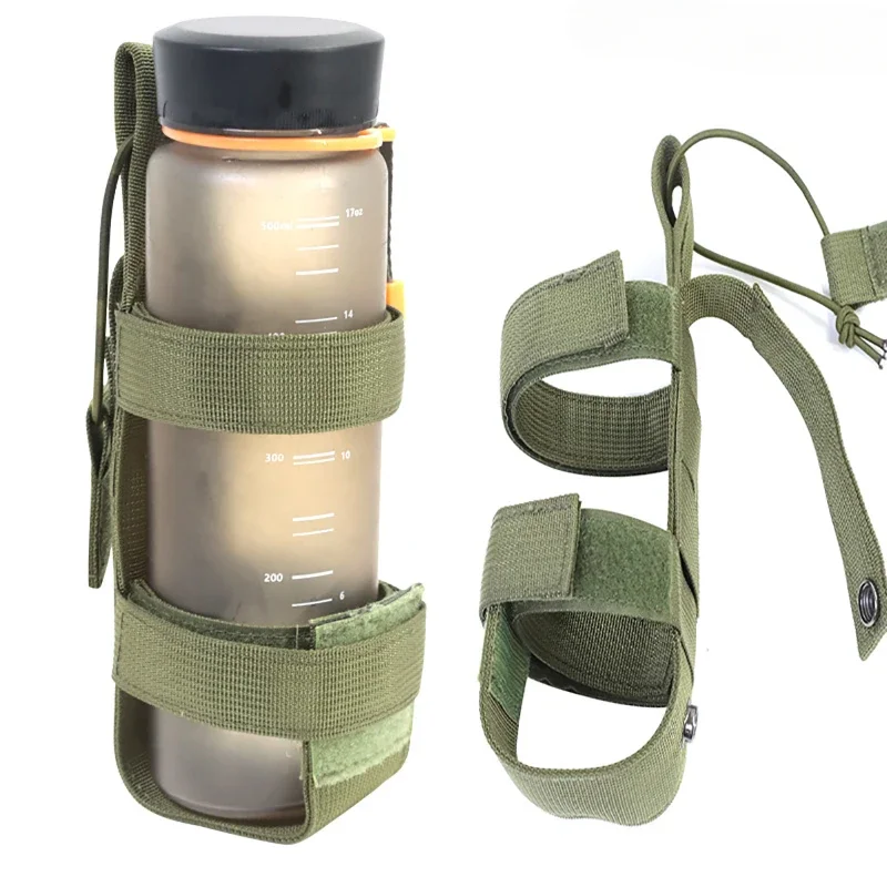 

Tactical Water Bottle Pouch Canteen Cover Holster Outdoor Traveling Hiking Kettle Bag With