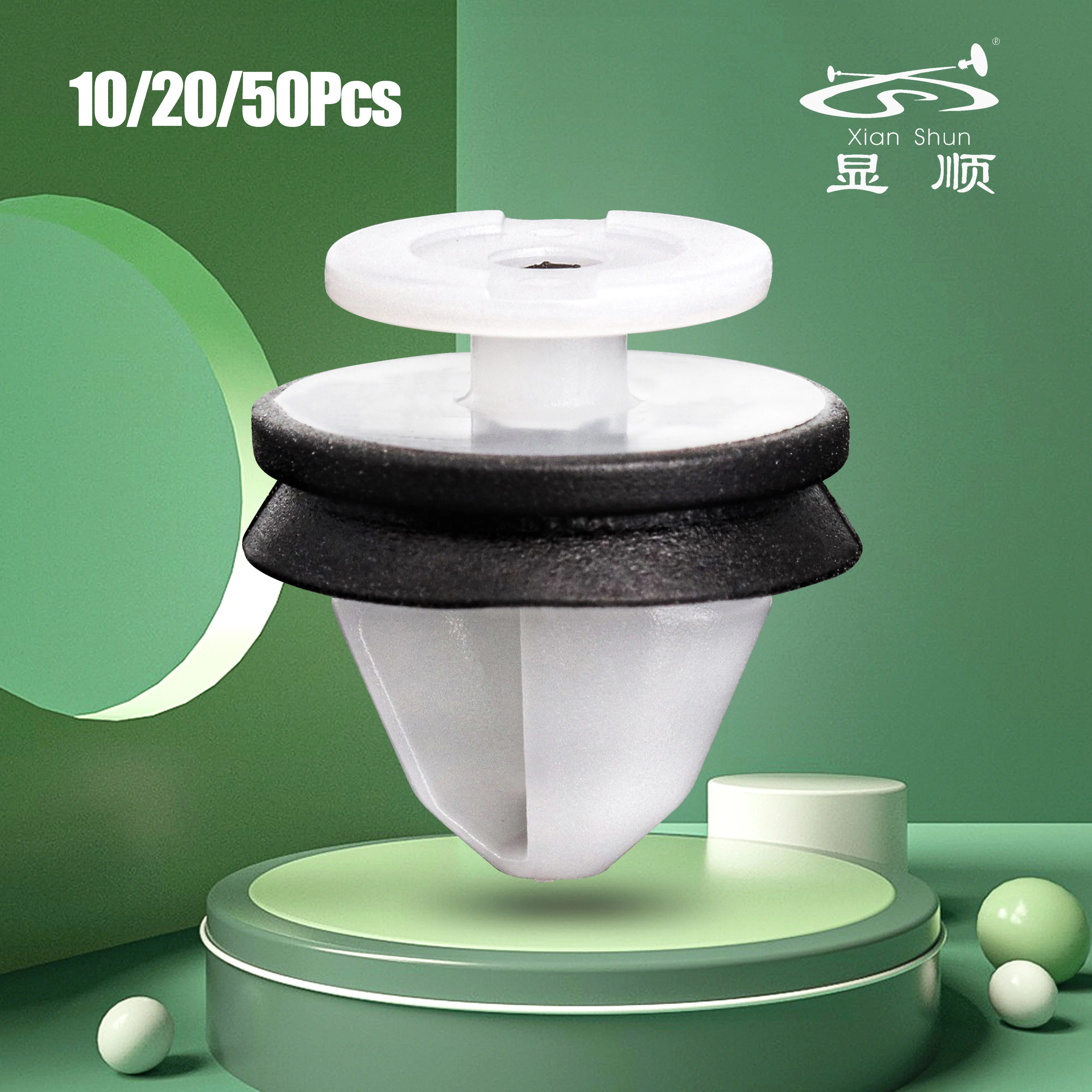 10/20/50Pcs White POM Floor Interior Replacement Parts Car Clips 6991Y8 9654280780 7703077469 9341PF LR006101 1622750380