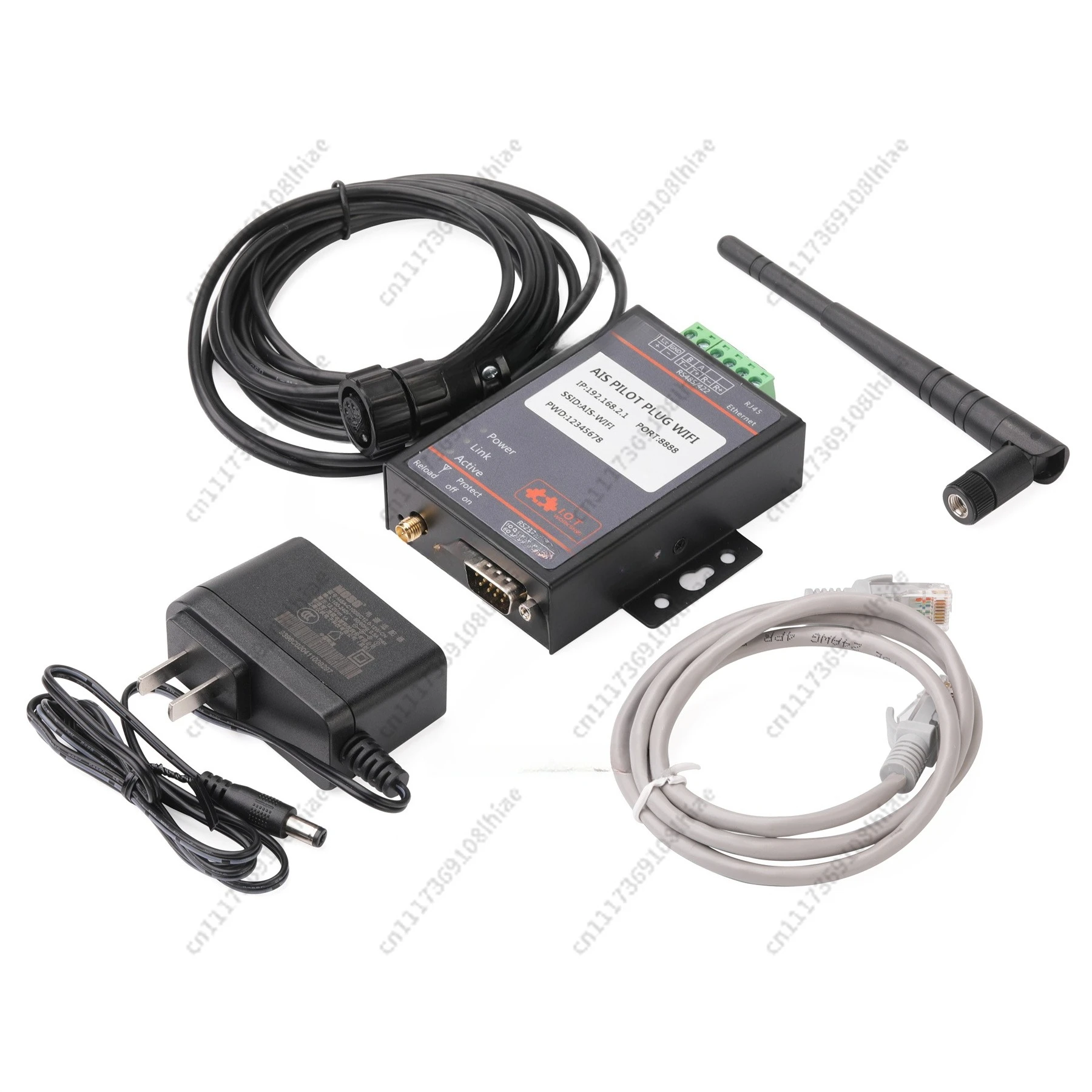 Marine Wireless Pilot Plug Connector AIS WiFi Adapter for Ship Electronic Chart System