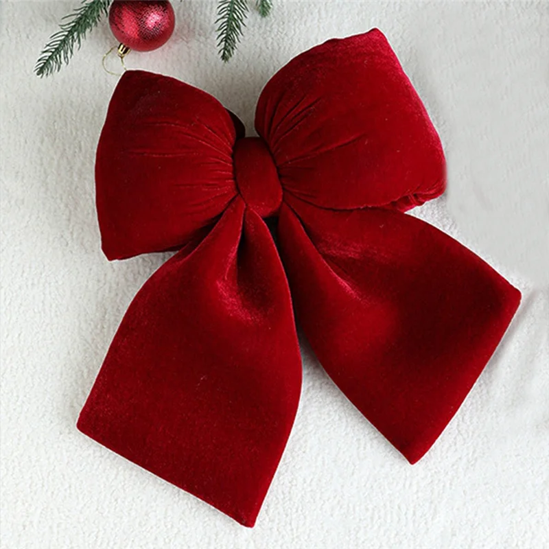 

A13E-Red Bows, Partydecorations, Various Parties At The Door Of Home Parties, And Bow Ornaments For Valentine's Day Parties.