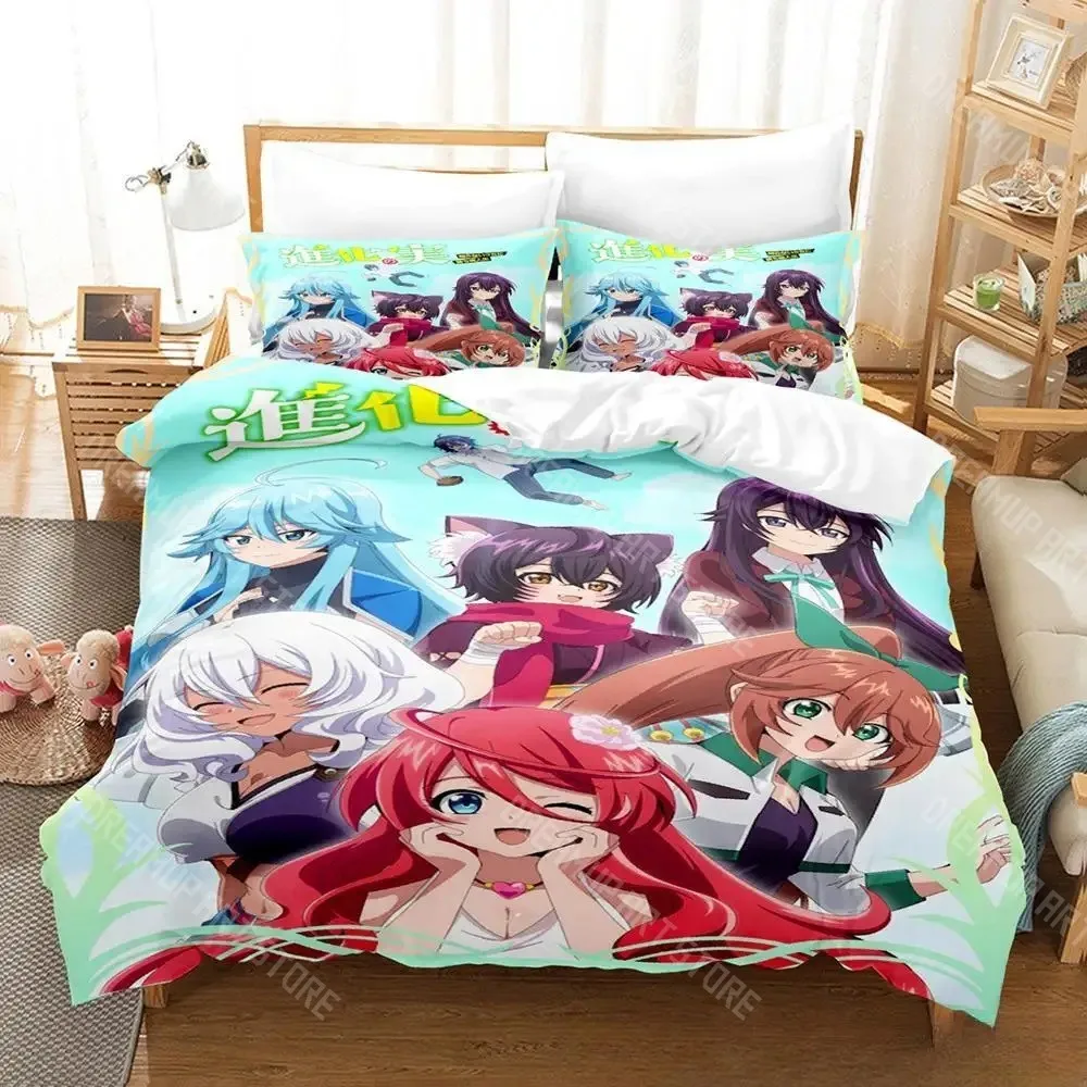 3D Printed Fruit of Evolution Bedding Set for Boys Girls Duvet Cover And Pillowcase Twin Queen King Full Single Double Sizes