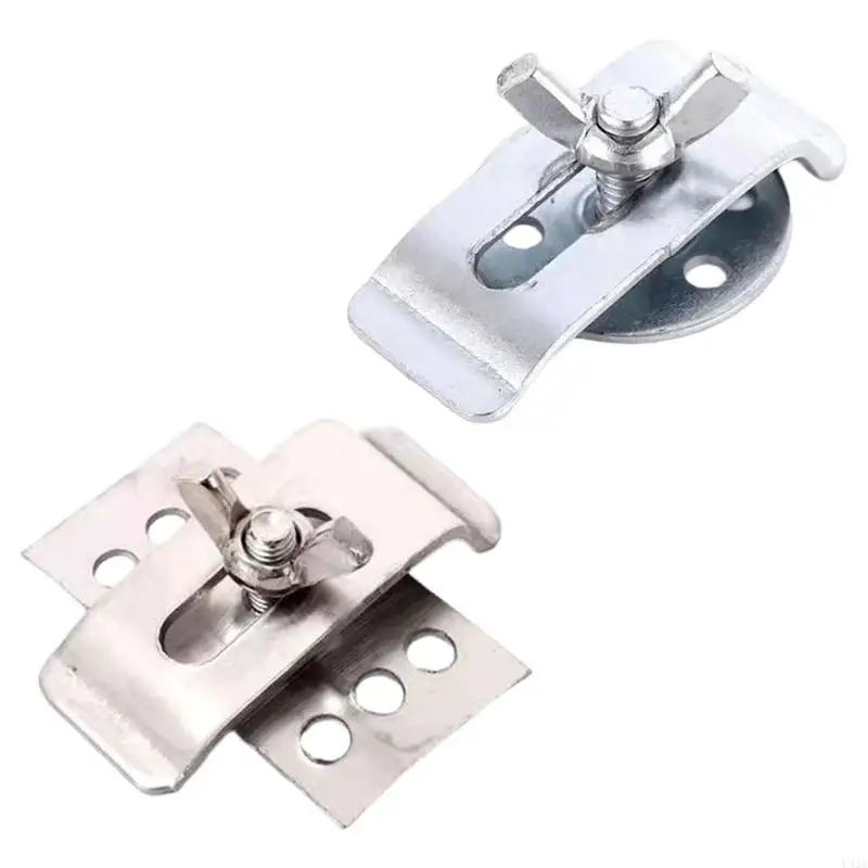 L43A Rustproof Metal Fasteners 12 set for Installing Stone Undermount Bathroom Sinks