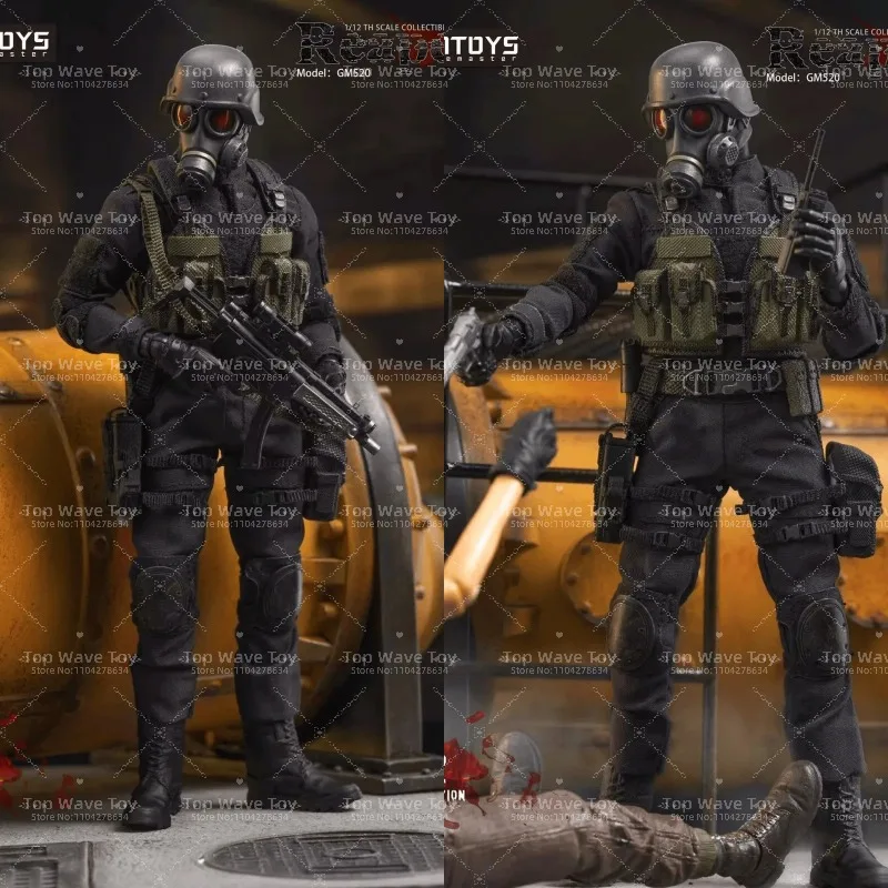 

100% New In Stock Gmtoys 1/12 Resident Evil 6-Inch Death Hunk Action Figure Collection Action Figure Doll Gifts Model Toys