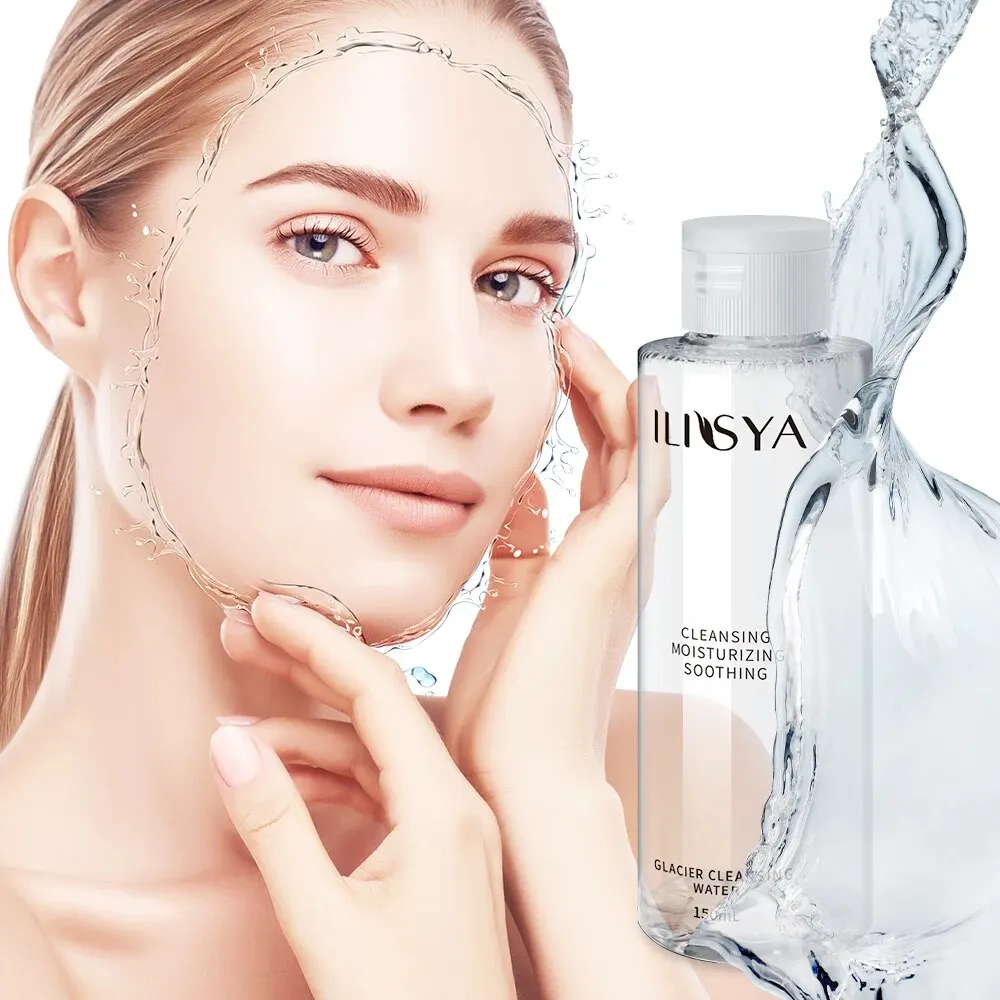 ILISYA Makeup Remover Deep Clean Water for All Skin Types, Facial Cleanser for Eye Lip & Face Makeup Remover