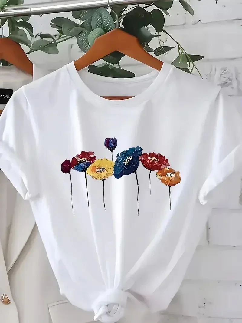 

Женская футболка больших размеров, одежда с короткими рукавами и графикой, свободный и повседневный, мягкий и удобный, дышащий, для занятий спортом на открытом воздухе