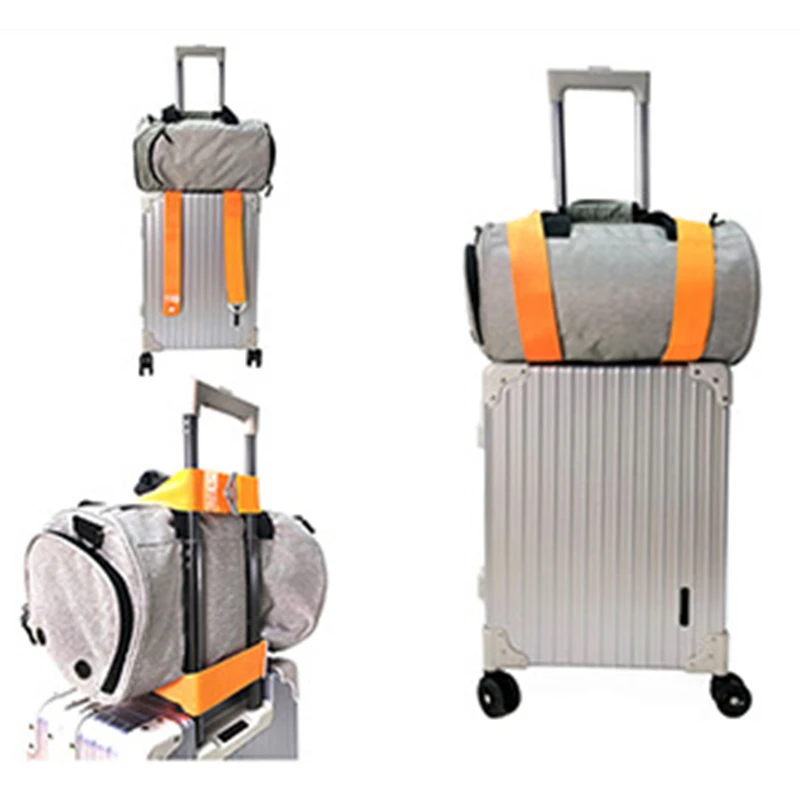 

1pcs Adjustable Luggage Strap Cross Belt Packing Travel Suitcase Nylon Lock Buckle Strap Baggage Belts Camping Bag Accessories