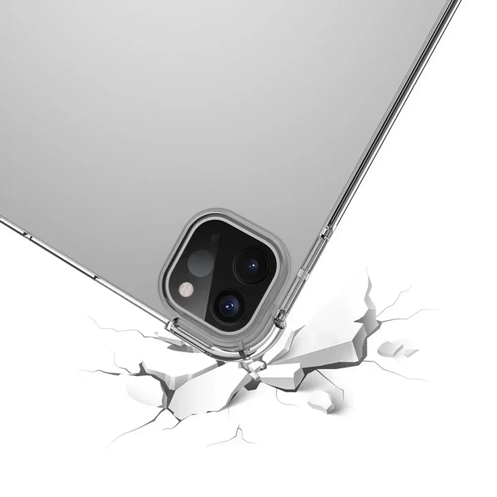 Étui souple pour tablette Apple iPad Mini Air 1, 2, 3, 4, 5, 6, 7, 8, 9, 10e génération Pro 11, 10.2 pouces, protection Airbag tout compris
