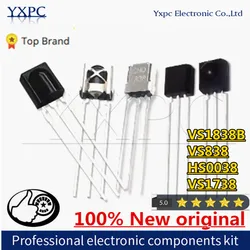 10pcs/lot New HX1838 VS1838 VS1838B TL1838 1838 CHQ1838D VS838 838 HS0038 HS0038B VS1738 Universal infrared receiver