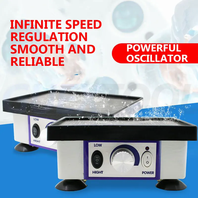 Dental Plaster Vibrator Big Quadrate Square Dental Vibrator Oscillator Shaker Plaster Gypsum Vibrating for Dental Lab