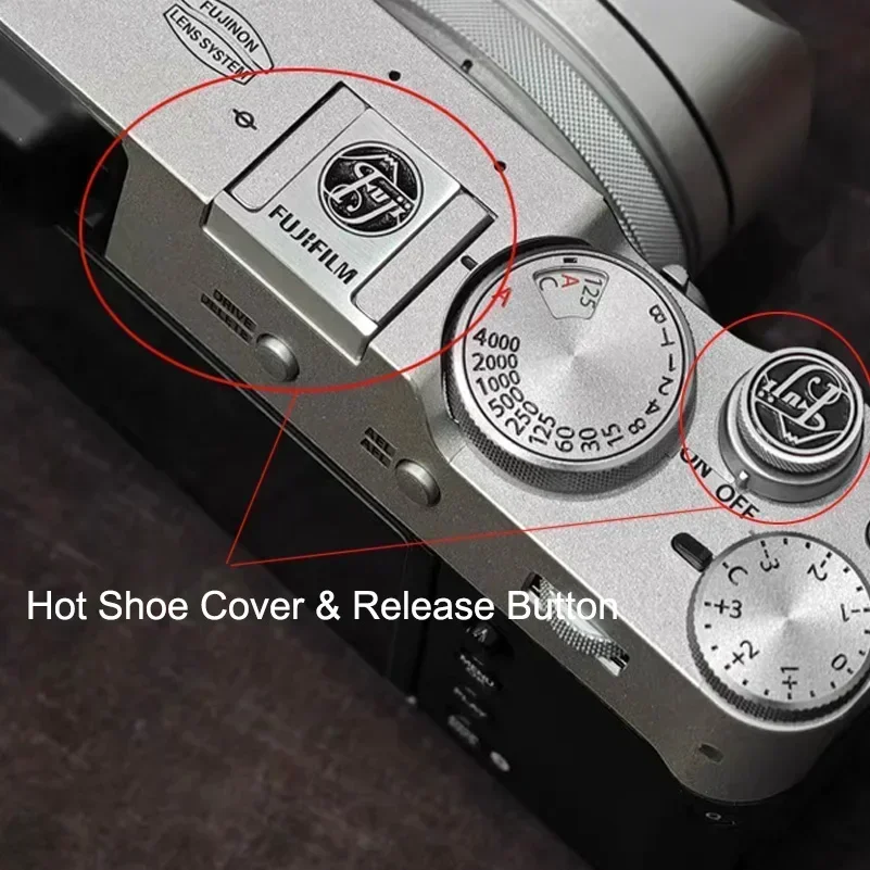 

Чехол для горячего башмака камеры для Fujifilm GFX100RF, кнопка спуска затвора камеры