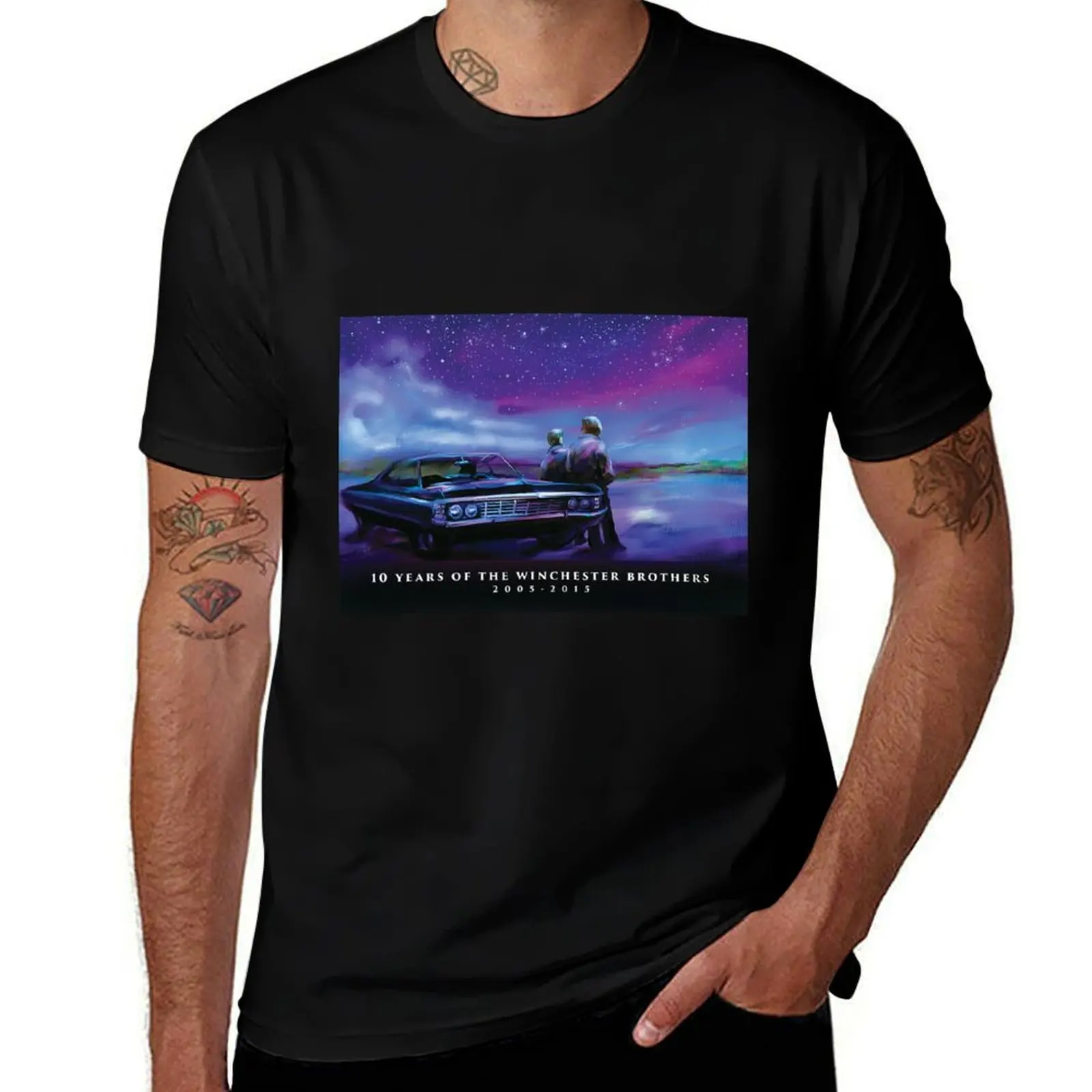Impala Nights T-Shirt t shirt men 100% cotton luxury brand T-Shirt
