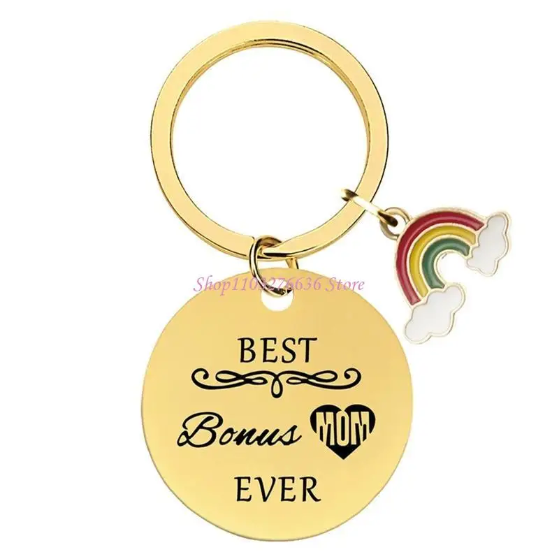 

R6FD Memorable Stainless Steel Lettering Pendant Ornament for 2022 Mother’s Day Gift
